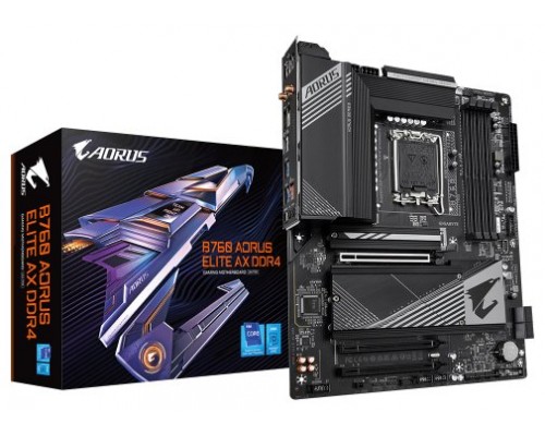 PLACA BASE GIGABYTE B760 AORUS ELITE AX 1700 ATX 4XDDR4